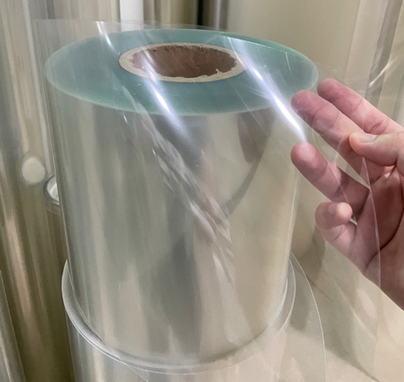 Cuộn nhựa PVC trắng trong dày 0.1mm - 0.1ly