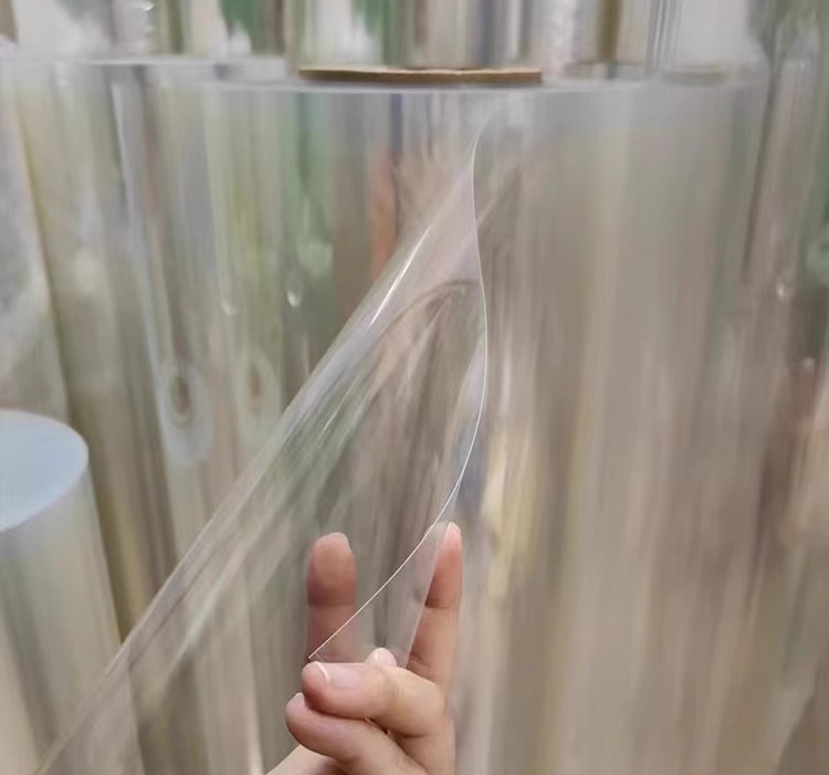 Cuộn nhựa PVC trắng trong dày 0.2mm - 0.2ly