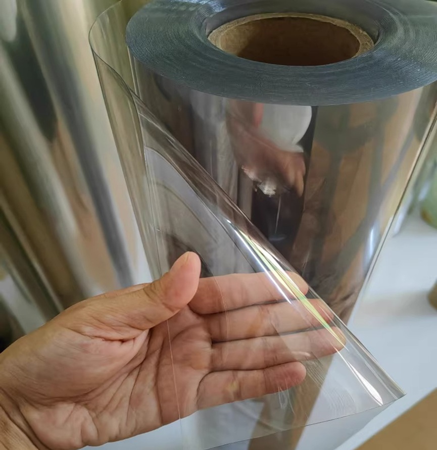 Cuộn nhựa PVC trắng trong dày 0.6mm - 0.6ly