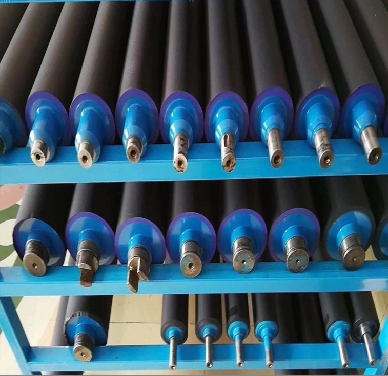 Con lăn, lô, rulo bọc cao su cho ngành cơ khí