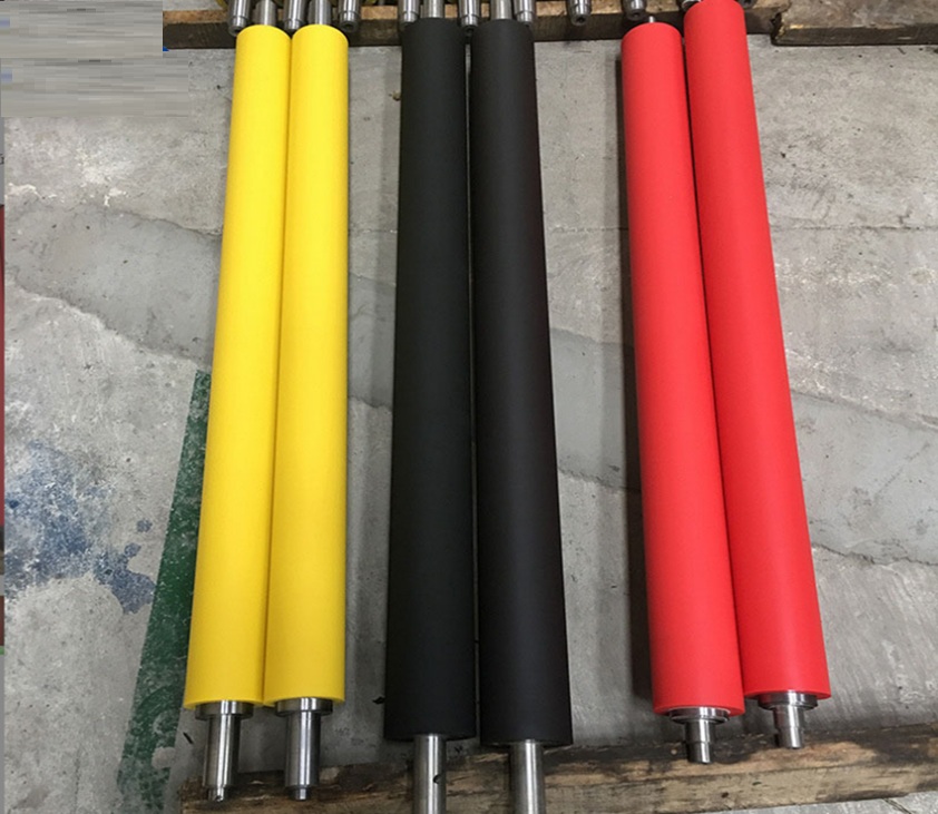 Quả trục lô bọc cao su PU